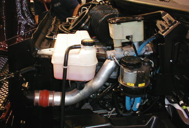 Underhood as viewed from the Driver's side